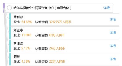 哈爾濱恒普企業(yè)管理咨詢(xún)中心 有限合伙
